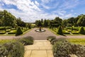 Formal English garden. Royalty Free Stock Photo