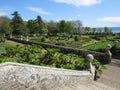 The formal garden at Dunrobin Castle, Scotland