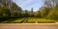 Formal garden in serralves park porto portugal