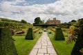 Formal gardens at Hampton Court Royalty Free Stock Photo