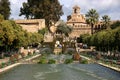 Formal gardens in the Mezquita, Cordoba, Spain