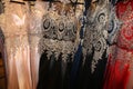 Formal garment industry- manufacturing fancy gowns for New Years or Prom! Royalty Free Stock Photo