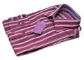 Formal striped shirt Royalty Free Stock Photo