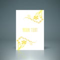 A4 / A3 format frame design with your text