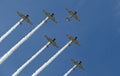 Formation flying at EAA AirVenture at Oshkosh