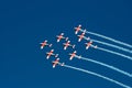 Formation flying Royalty Free Stock Photo