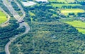 Formation Flying Seen From Above