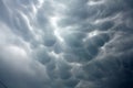 Mammatus clouds