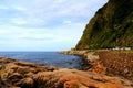 The beauty of Taiwan`s north coast is an eroded coast with large undulations