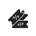 Formation of proposals glyph black icon. Event management. Sign for web page, mobile app, button, logo.