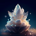 Formation: Sugar crystals are formed through a process called crystallization Royalty Free Stock Photo