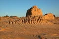 Formations at Lake Mungo Royalty Free Stock Photo