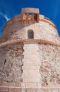 Formentera, Balearic Islands, Spain, Europe, tower, castle, Punta Prima, watchtower, architecture, stone, ancient Royalty Free Stock Photo