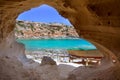 Formentera Cala en Baster in Balearic Islands of Spain