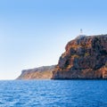 Formentera Faro de la Mola lighthouse sea view