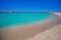 Formentera Illetes Illetas tropical beach near Ibiza Royalty Free Stock Photo