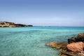 Formentera island near Ibiza in Mediterranean Royalty Free Stock Photo