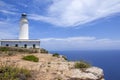Formentera lighthouse, Spain Royalty Free Stock Photo