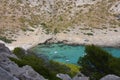 Formentor cove in majorca Royalty Free Stock Photo