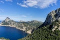 Formentor by the Mediterranean sea on the island of Ibiza in Spa Royalty Free Stock Photo