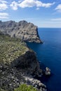 Formentor by the Mediterranean sea on the island of Ibiza in Spa Royalty Free Stock Photo