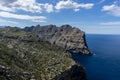 Formentor by the Mediterranean sea on the island of Ibiza in Spa Royalty Free Stock Photo