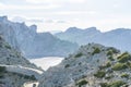 Formentor by the Mediterranean sea on the island of Ibiza in Spa Royalty Free Stock Photo