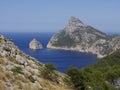 Formentor penninsular Royalty Free Stock Photo