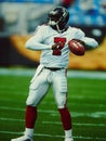 Former Atlanta Falcons QB Michael Vick #7. Royalty Free Stock Photo