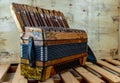 Former 120 bass student accordion for music school