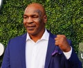 Former boxing champion Mike Tyson attends 2018 US Open opening ceremony Royalty Free Stock Photo