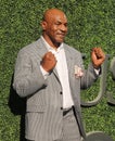 Former boxing champion Mike Tyson attends US Open 2016 opening ceremony at USTA Billie Jean King National Tennis Center Royalty Free Stock Photo