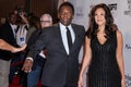 Former Brazilian footballer Pele and Marcia Aoki attends the `Pele: Birth Of A Legend` World Premiere