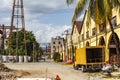 Former brewery of Bacardi in Santiago de Cuba, Cuba Royalty Free Stock Photo