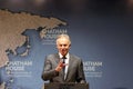 Former British Prime Minister Tony Blair, speaking at the Chatham House think-tank