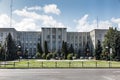 The former Building of the Railway Directorate in Chelm in Poland Royalty Free Stock Photo