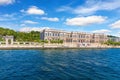 Former C ragan Palace in Besiktas district of Istanbul, Turkey Royalty Free Stock Photo