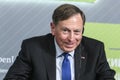 Former CIA Director and retired US General David H. Petraeus speaks at a special event of the Kyiv Security Forum, Kyiv