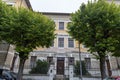 Former elementary school in the town of Acquasparta Royalty Free Stock Photo