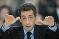 Former French President Nicolas Sarkozy Royalty Free Stock Photo