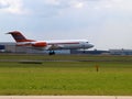 Former government aircraft of the netherlandss, sometimes flown by King Willem Alexander Royalty Free Stock Photo