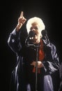 Former Governor Ann Richards at a Texas campaign rally in 1992 on Clinton/Gores final day of campaigning, McAllen, Texas Royalty Free Stock Photo