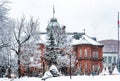 Former Hokkaido Government Office in Sapporo Japan Royalty Free Stock Photo