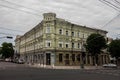 Former hotel Continental in Mariupol Royalty Free Stock Photo