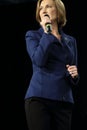 Former HP exec Carly Fiorina during campaign speech