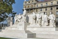 Former Hungarian Prime Minister Lajos Kossuth monument in Budapest, Hungary.