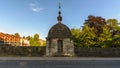 Former Jail on Town Bridge over River Avon in Bradford-on-Avon Royalty Free Stock Photo