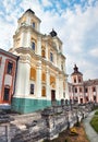 Former Jesuit College in Kremenets Royalty Free Stock Photo