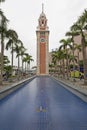 Former Kowloon Canton Tower Clock Royalty Free Stock Photo