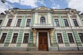 The former mansion of V. E. Morozov on Podsosensky-lane, built 1878. Moscow, Russia. Royalty Free Stock Photo
